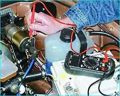 Проверка систем двигателя Проверка систем двигателя