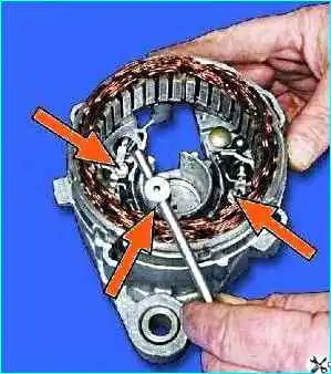 Разборка генератора автомобиля Разборка генератора автомобиля