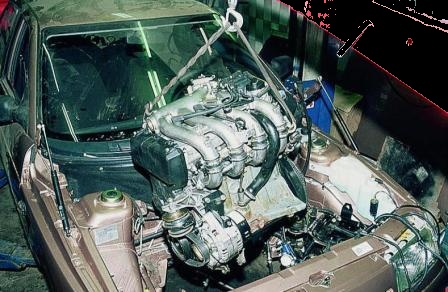 Снятие и установка двигателя с автомобиля ВАЗ-2110