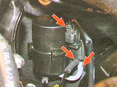Проверка и замена электромагнитного клапана заслонки впускной трубы Авео Шевролет