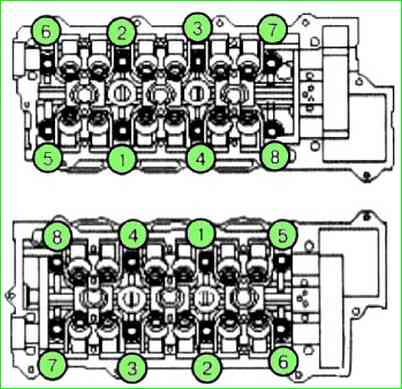  Aus- und Einbau des Zylinderkopfes des G6EA-Motors 