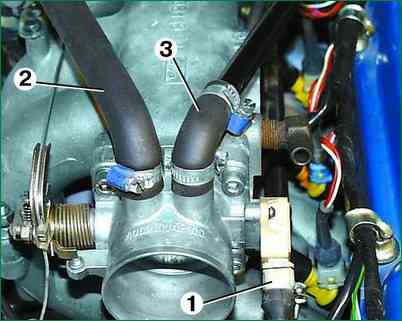 Replacing the ZMZ-406 throttle
