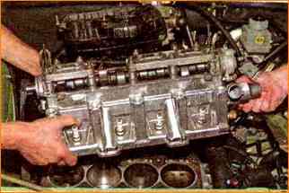 How to remove and disassemble the cylinder head of the VAZ-21114 engine