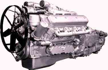 Main parameters and characteristics of YaMZ-238 engines