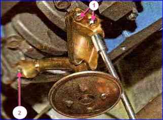 How to remove and install the oil receiver of the VAZ-21114 engine