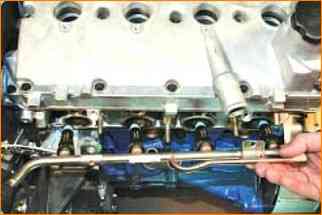 Топливная рампа ВАЗ-21126 снятие и установка