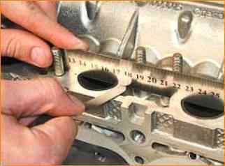 So reparieren Sie den Zylinderkopf eines VAZ-21126