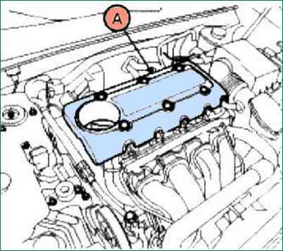 Adjustment of backlashes of valves of the engine G4KD and 2,4 l. – G4KE
