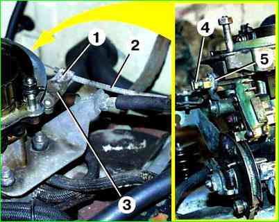 Replacing and adjusting the draft of the carburetor air damper