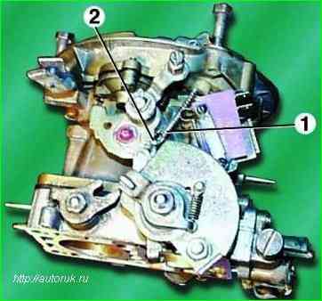 Disassembly and assembly of the GAZ-2705 carburetor