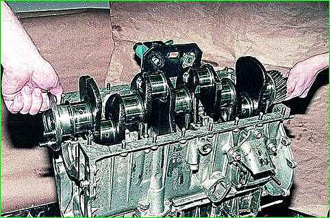 Defection and repair of the GAZ-3110 cylinder block