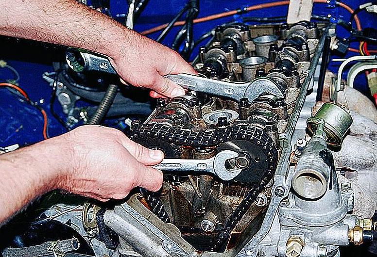 ZMZ-406 timing chain replacement