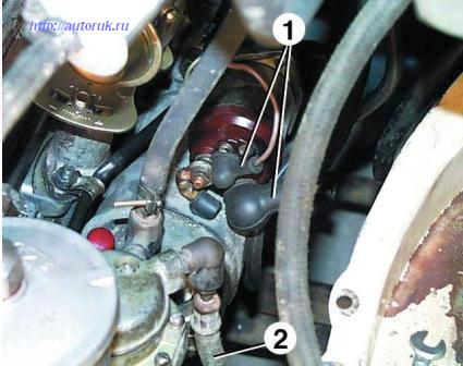 Motor 402 des GAZ-3110 entfernen und installieren