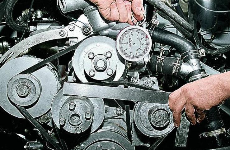 Як замінити ремені приводів агрегатів автомобіля Газель