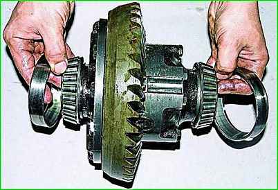 Disassembly of the rear axle of the GAZ-2705
