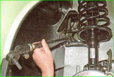 How to replace the steering rod