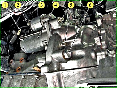 How to install an automatic transmission of a Lada Granta car
