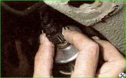 How to change the fuel purification filter Lada Kalina