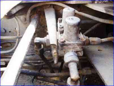 Repair of triple protective valve KamAZ