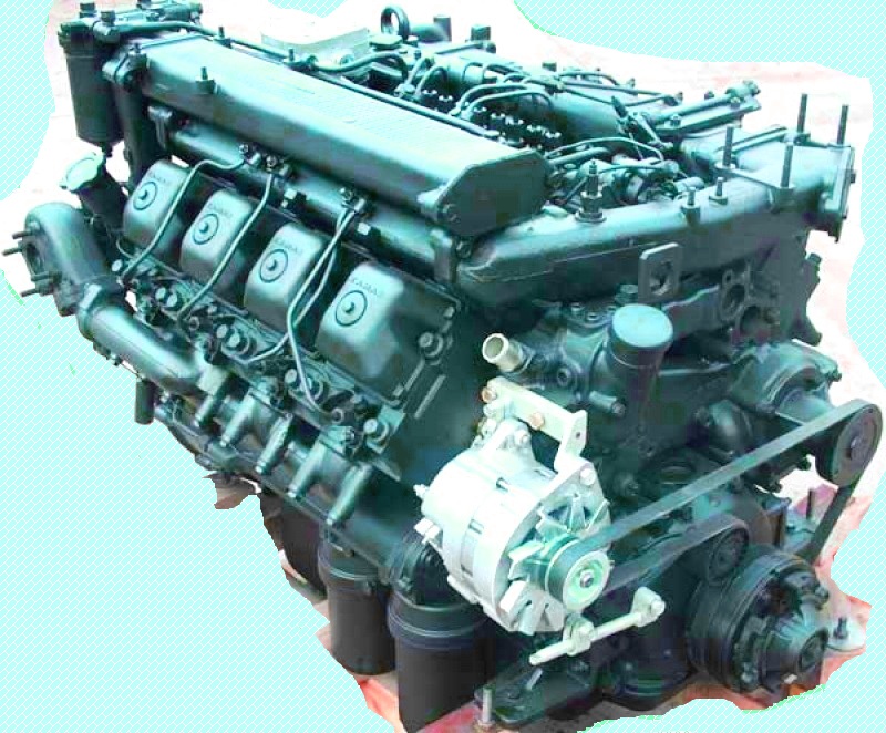 Конструкція двигунів KAMA3-740.50-360, KAMA3-740.51-320