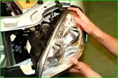 Замена блок фары Замена блок фары