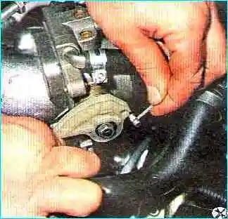 Замена привода дроссельной заслонки