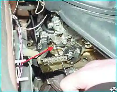 Регулировка холостого хода двигателя