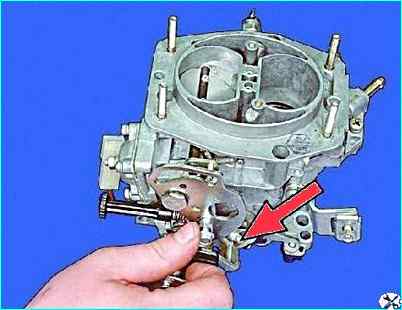 Регулировка вторичной камеры карбюратора