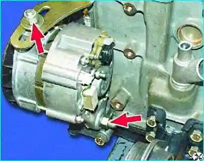 Замена ремня генератора двигателя