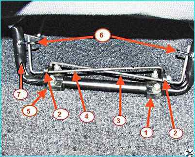 Снятие и установка передних сидений автомобиля