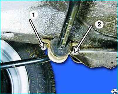 Замена стабилизатора передней подвески