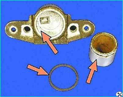 Ремонт скобы тормоза передних колес