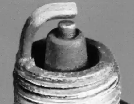 Отложения сажи на свече