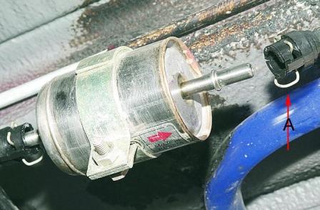 Проверка давления топлива ВАЗ-2110 и замена фильтра с двигателем ВАЗ-21124