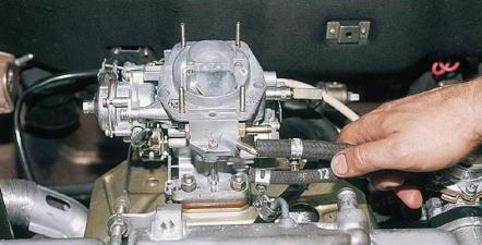 Продувка, прочистка карбюратора на двигателе ВАЗ-2110