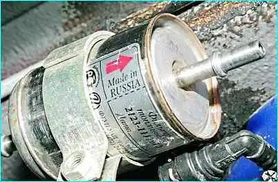 ВАЗ-2110 Замена топливного фильтра