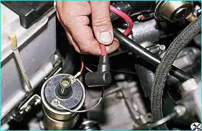 ВАЗ-2110 Снятие катушки зажигания