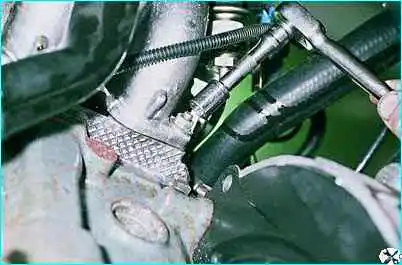 ВАЗ-2110 снятие ресивера и впускного коллектора