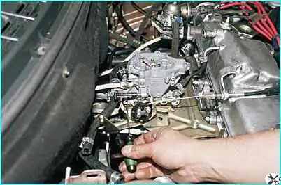 Регулировка системы холостого хода Регулировка системы холостого хода