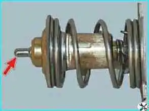 ВАЗ-2110 Снятие и проверка термостата