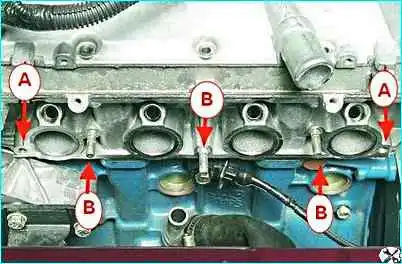 ВАЗ-2110 Замена прокладок впускной трубы