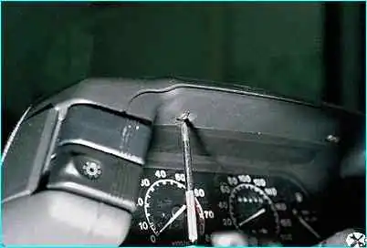 ВАЗ-2110 Снятие комбинации приборов