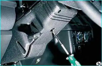 ВАЗ-2110 Снятие подрулевого переключателя