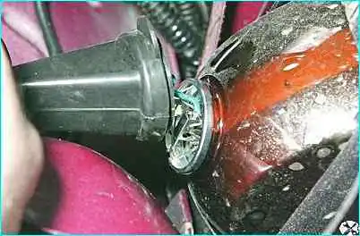 Замена противотуманной фары ВАЗ-2110