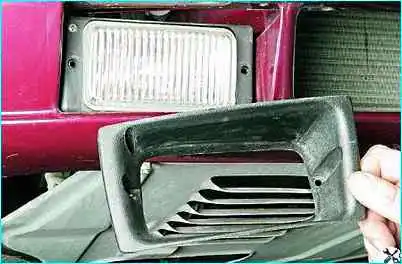 Замена противотуманной фары ВАЗ-2110