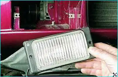 Замена противотуманной фары ВАЗ-2110