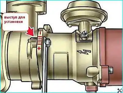 ВАЗ-2110 Установка датчика-распределителя зажигания
