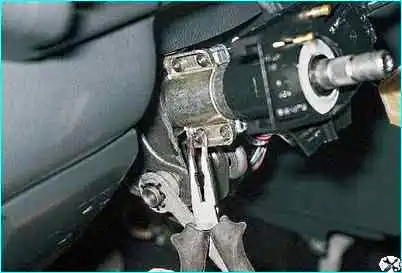 ВАЗ-2110 Замена выключателя зажигания