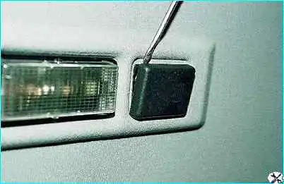 ВАЗ-2110 Снятие датчика температуры воздуха в салоне