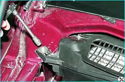 ВАЗ-2110 Снятие и разборка отопителя